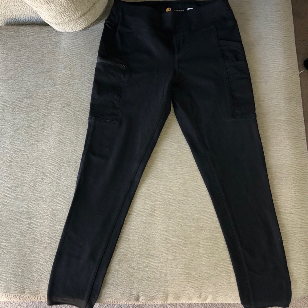 Carhartt fitted black leggings